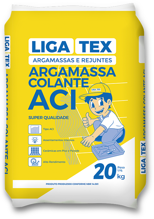 LIGA TEX ARGAMASSA À VISTA R$ 9,41